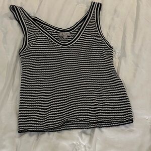 Striped knit J Crew Tank